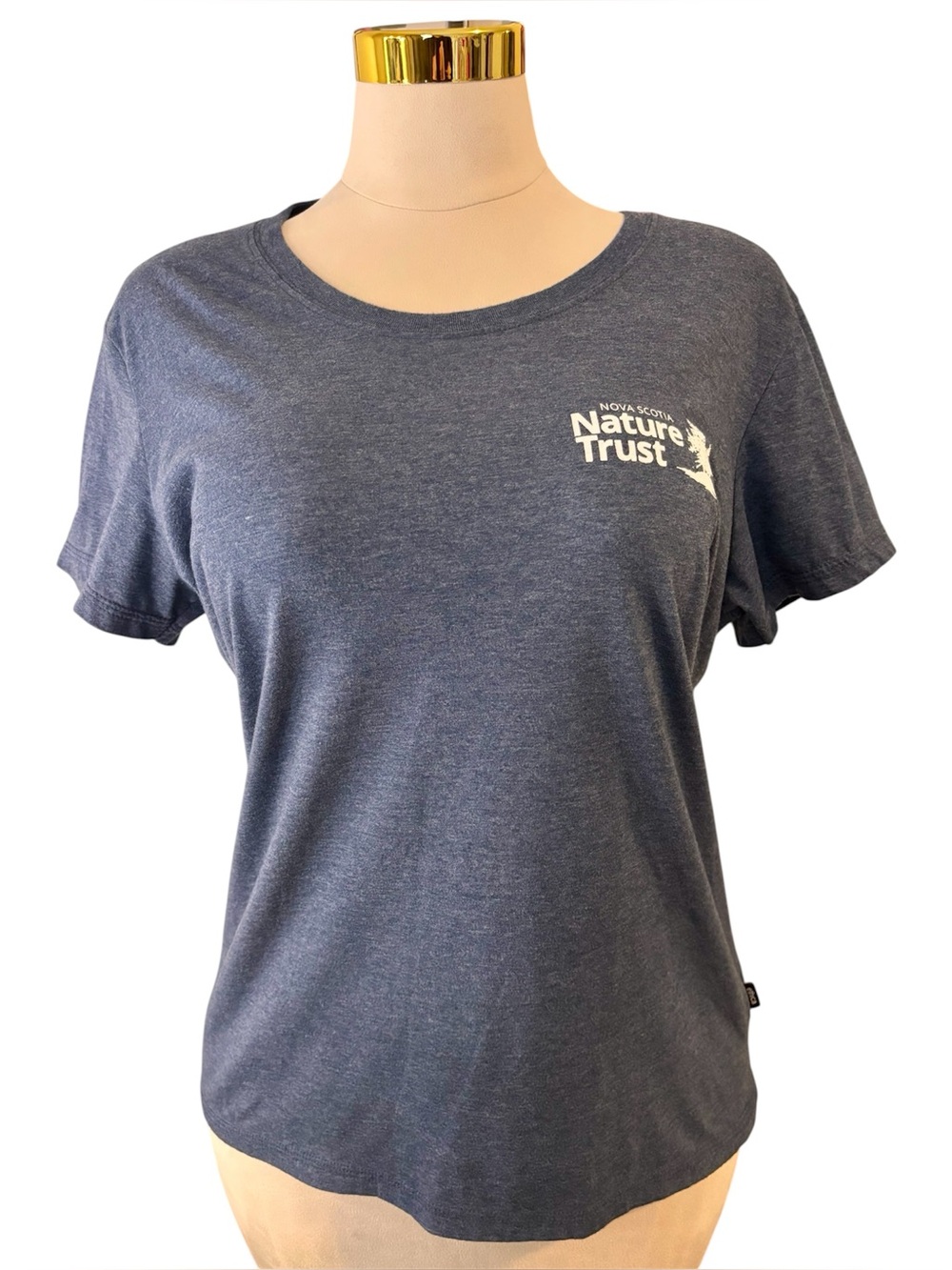 Nova Scotia Nature Trust Graphic Tee | Ethica Attraction XL Organic Cotton Blue